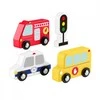 Fisher Price Medinių mažų transporto priemonių rinkinys