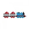 Mattel Fisher Price Tomas ir draugai traukinio 80-mečio jubiliejaus metalinis lokomotyvas ir 2 vagonai