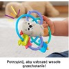 Fisher-price kramtukas su barškučiu, daugiaspalvis, audinys