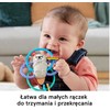 Fisher-price kramtukas su barškučiu, daugiaspalvis, audinys