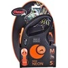 Flexi new neon - smycz automatinė - m: 5m