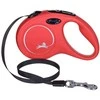 Flexi Smycz new classic s taśma -5m -do 15kg raudona