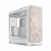 Fractal Design Obudowa Meshify 3 XL balta rgb tg šviesaus atspalvio