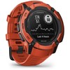 Laikrodis garmin instinct 2x solar, 50mm mip red