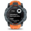 Išmanusis laikrodis Garmin Instinct 3 – 50 mm, Solar, Prieblandos dizaino su saulėgrįžos dizaino dirželiu