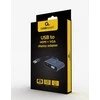 Gembird Cablexpert | USB ekrano adapteriai | A-USB3-HDMIVGA-01 | USB 3.0 A tipo | 0,15 m