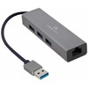 Gembird Adapteris usb-am to lan gbe hub 3xusb 3.0