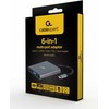 Gembird Adapteris usb-c hub hdmi usb-c pd vga usb 3.0 audio card