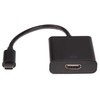 Gembird USB C tipo į HDMI (F) adapteris, juodas
