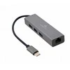 Gembird 3 prievadų USB 3.1 šakotuvas su tinklo kortele