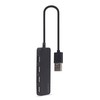 GEMBIRD 4 prievadų USB HUB juodas