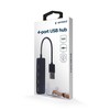 GEMBIRD 4 prievadų USB HUB juodas