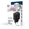 Gembird USB-A 5V 2.4 A juoda
