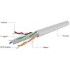 Gembird Kabelis cat6 utp lan (premium cca), linka, eca, 305 m