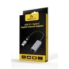 Gembird adapter usb typ 3.1 + usb-c -> lan rj45 gigabit 15cm
