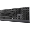 Gembird KB-MCH-06 Slim su laidu multimedia klaviatūra with Type-C adapter, US išdėstymas, juodas