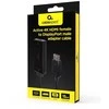 GEMBIRD Active 4K 30Hz HDMI lizdas su DisplayPort vyriški adapterio laidas 0,15 m juodas
