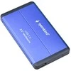 Gembird obudowa hdd/ssd usb 3.0 2.5" sata, aliuminio, mėlyna