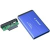 Gembird obudowa hdd/ssd usb 3.0 2.5" sata, aliuminio, mėlyna