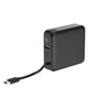 Gembird Powerbank 10000mah 1xusb-c/1xusb-a 20w belaidis 15w juoda