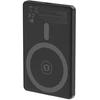 Gembird nešiojama įkroviklis su belaidžiu įkrovimu 15W ir LCD ekranu 5000mAh, juodas (PB05-WPC15M-LCD-01)