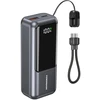 Gembird Powerbank lcd 10000mah qc3.0 20w pilka