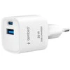 ĮKROVIKLIS USB UNIVERSALUS 20W BALTA/2P AC TA-ACPDQC20-01-W GEMBIRD