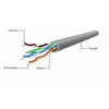 Gembird upc-5004e-l / 100 utp kabelis (utp; 100m; cat.5e; pilkas)