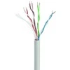 Gembird upc-5004e-sol / 100 utp kabelis (utp; 100m; cat.5e; pilkas)