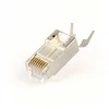 GEMBIRD Shielded modular CAT7 pass-through type plug 15u auksinis plated 10 pcs per bag
