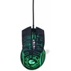 Gembird žaidimams pelė su podświetleniem rgb usb, juoda