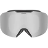 Ski goggles UVEX Evidnt ATTRACT V juodas/sidabrinis + case