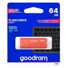 Goodram flashdrive 64gb ume3 usb 3.0 oranžinis