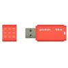 Goodram flashdrive 64gb ume3 usb 3.0 oranžinis