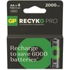 GP Battery Akumulatorki r6/aa ni-mh 2000mah recyko pro blister 4 vnt.