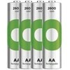 GP Battery Akumulatorki r6/aa ni-mh 2600mah blister 4vnt.. gp recyko