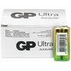 GP Ultra AAA baterijų pakuotė ir elementai