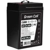 Green Cell Žalias Cell Žalias Cell CUBE AGM IP54 6V 4Ah VRLA Baterija Gel gilaus ciklo motoroleris vejapjovė valtis barža vejapjovė traktorius žvejybos laivas
