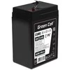 Green Cell Žalias Cell Žalias Cell CUBE AGM IP54 6V 5Ah VRLA Baterija Gel gilaus ciklo žaislai vaikų signalizacijos sistemoms
