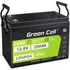 Green Cell LiFePO4 akumuliatorius 200 Ah, 12 V/12,8 V, 2560 Wh