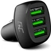 Green Cell Powerride automobilinis įkroviklis 54W 3xUSB 18W su Ultra Charge