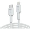 Green Cell Žalias cell kabelis kabgc07w gc power stream usb-c - lightning 100cm (mfi certified) balta
