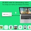Green Cell Žalias Cell Žalias Cell PBPLGC20P power bank Lithium-Ion (Li-Ion) 20800 mAh Aliuminio, Juodas, Žalias, Light pilkas, Sidabrinis