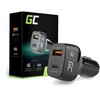 Green Cell Žalias cell kroviklis samochodowa usb-c 30w pd + usb