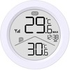 „GreenBlue“ belaidė meteorologinė stotelė, įėjimo/išėjimo temperatūra, laikrodis, °C/°F pasirinkimas, veikimo nuotolis iki 60 m, GB162