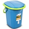 GreenBlue Toaleta turystyczna gb320bl jūros spalvos-limonka