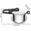 Tefal Secure Trendy slėginis puodas, 6 l, p2580701