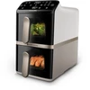Philips Ovi Stacked Dual Basket 4000 NA462/80 10 l juoda-balta