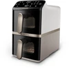 Philips Ovi Stacked Dual Basket 4000 NA462/80 10 l juoda-balta