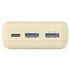 Hama Power Pack Pocket 10 10000 mAh 2X USB-A smėlio